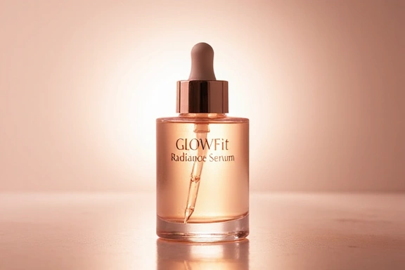 GlowFit Radiance Serum bottle